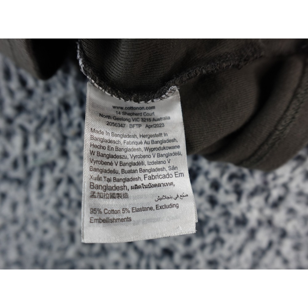 Kids AC DC T Shirt Short Sleeve Gray‎ XXS Fitted Longline Cotton - Picture 5 of 7